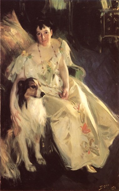 Frau Bacon von Anders Leonard Zorn